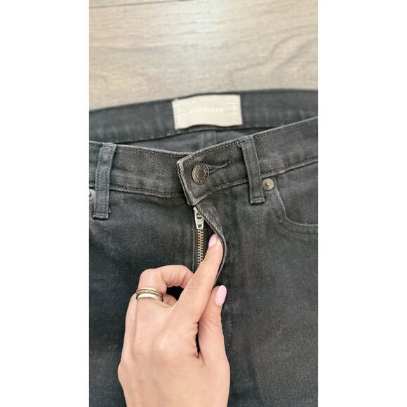 Everlane Black Mid Rise Skinny Ankle Jeans Inseam Casual Size 27 Ankle 1811 - Picture 3 of 10